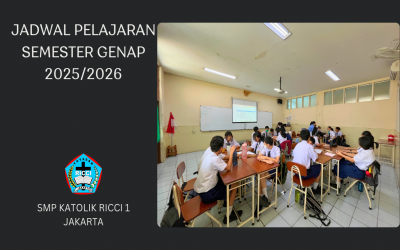 JADWAL PELAJARAN PTM SENIN, 27 APRIL 2026
