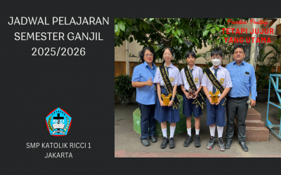 JADWAL PELAJARAN PTM SENIN, 20 OKTOBER 2025