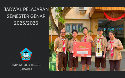 JADWAL PELAJARAN PTM RABU, 1 APRIL 2026