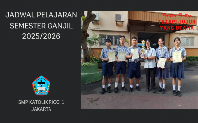 JADWAL PELAJARAN PTM SELASA, 21 OKTOBER 2025