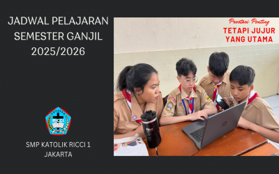 JADWAL PELAJARAN PTM RABU, 22 OKTOBER 2025