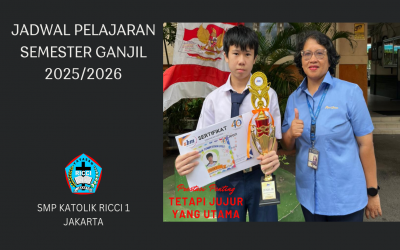 JADWAL PELAJARAN PTM SENIN, 13 OKTOBER 2025